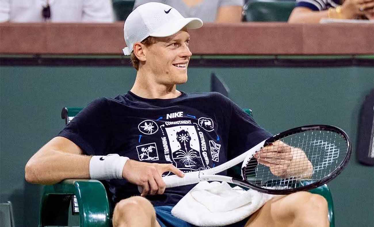 Sinner oggi, giovedì 5 marzo, vigilia dell'esordio a Indian Wells e allenamento con Sakamoto