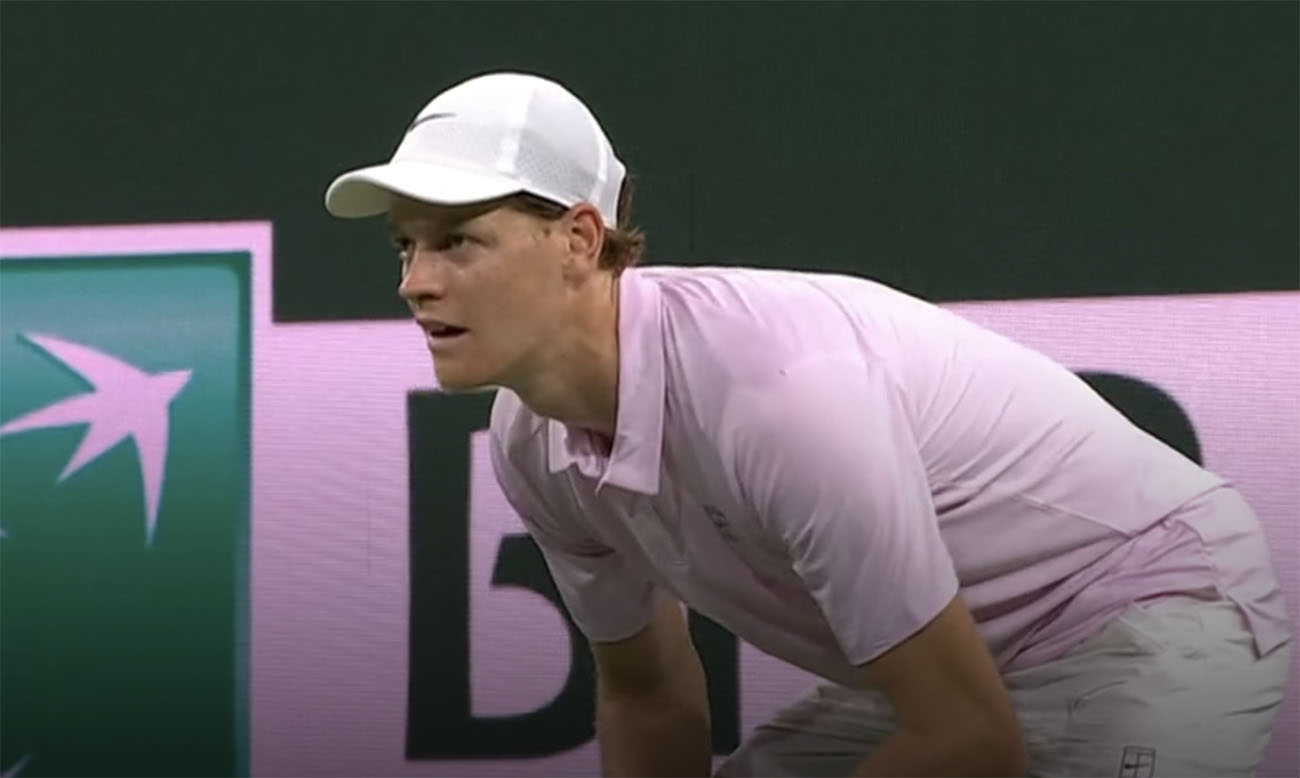 Sinner oggi, sabato 7 marzo, primo turno di doppio posticipato Indian Wells con Opelka