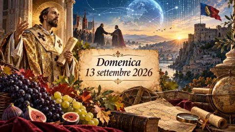 Almanacco di domenica 13 settembre 2026: santo, storia, curiosità e proverbio del giorno