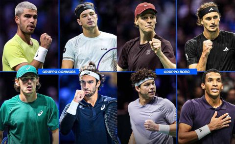 ATP Finals programma oggi 9 novembre con Alcaraz, Bolelli e Vavassori