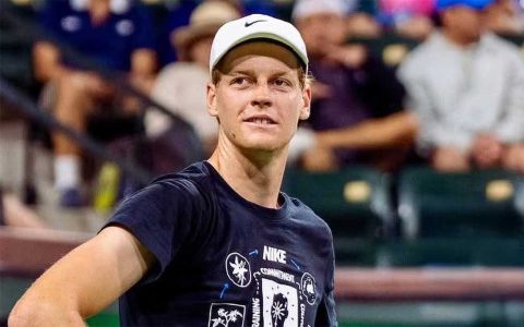 Sinner oggi, venerdì 6 Marzo, esordio ad Indian Wells contro Svrčina