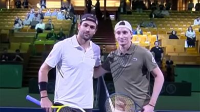 Berrettini oggi 22 ottobre