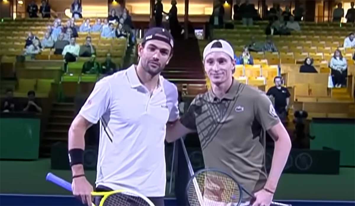 Berrettini oggi 22 ottobre