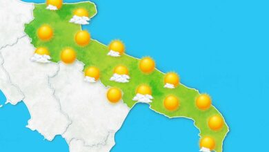 Meteo Puglia, mercoledì 8 ottobre