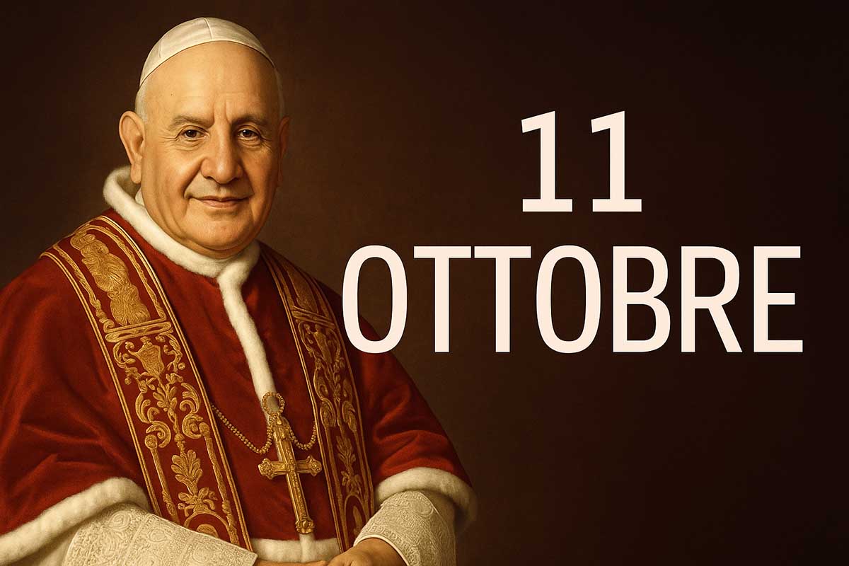 Santo del giorno sabato 11 ottobre si ricorda il Papa buono